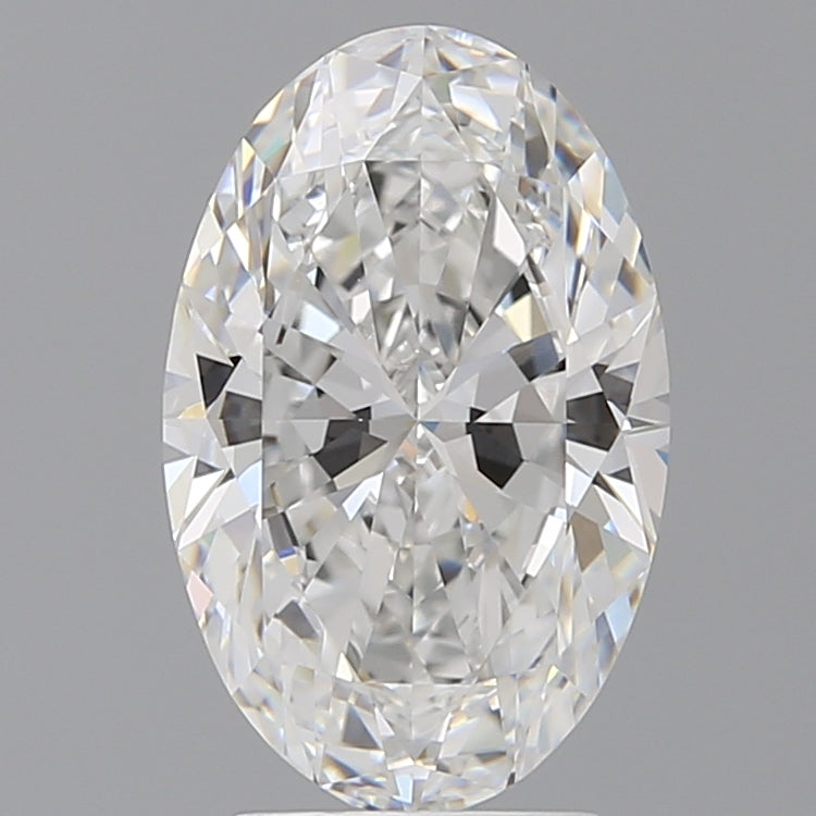 3.53 Carat Oval Shaped, Ideal Cut, E Color, VVS2 Clarity, IGI Certified Lab Grown Diamond