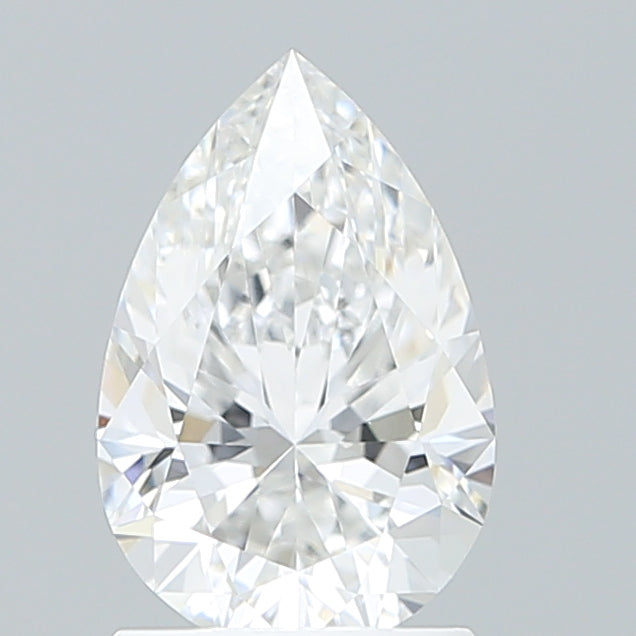 1.56 Carat Pear Shaped, Excellent Cut, E Color, VVS2 Clarity, IGI Certified Lab Grown Diamond