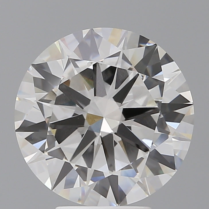 5.00 Carat Round Shaped, Excellent Cut, F Color, VS1 Clarity, IGI Certified Lab Grown Diamond