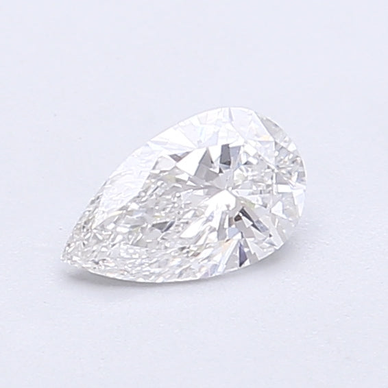 0.38 Carat Pear Shaped, Very Good Cut, E Color, VVS2 Clarity, IGI Certified Lab Grown Diamond