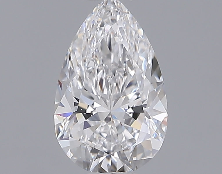 1.06 Carat Pear Shaped, Ideal Cut, D Color, VVS2 Clarity, IGI Certified Lab Grown Diamond