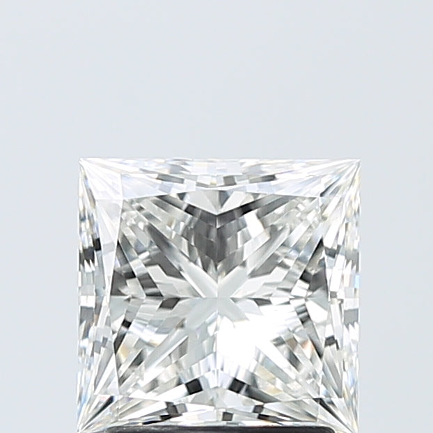 2.04 Carat Princess Shaped, Very Good Cut, F Color, VVS2 Clarity, IGI Certified Lab Grown Diamond