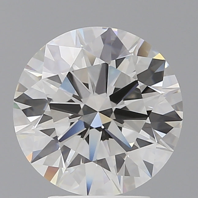 3.59 Carat Round Shaped, Ideal Cut, F Color, VVS2 Clarity, IGI Certified Lab Grown Diamond