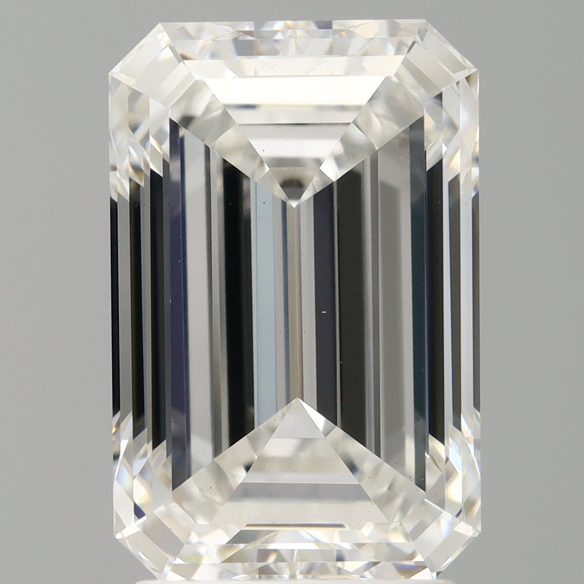3.07 Carat Emerald Shaped, Excellent Cut, F Color, VS1 Clarity, IGI Certified Lab Grown Diamond