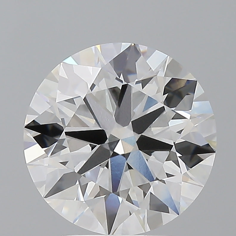 3.58 Carat Round Shaped, Ideal Cut, E Color, VVS2 Clarity, IGI Certified Lab Grown Diamond