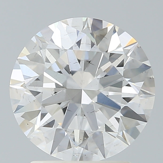 2.33 Carat Round Shaped, Ideal Cut, F Color, SI1 Clarity, IGI Certified Lab Grown Diamond