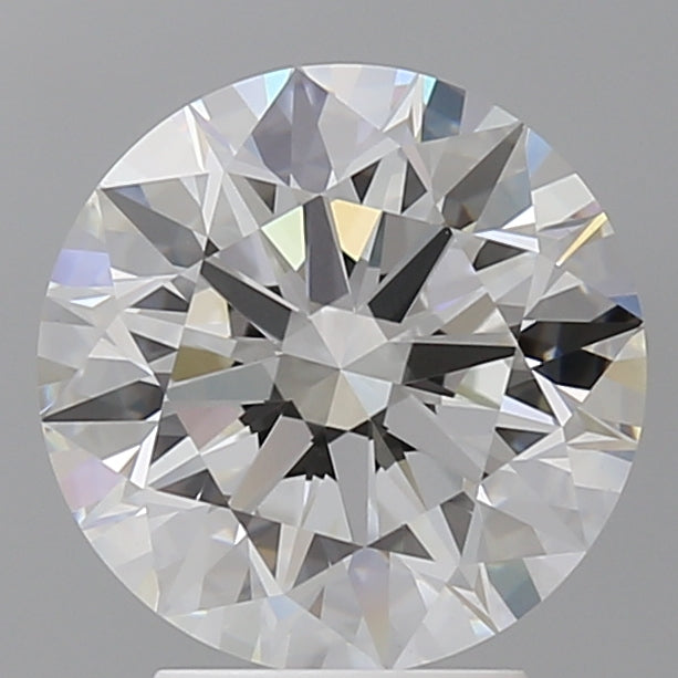3.56 Carat Round Shaped, Ideal Cut, F Color, VVS2 Clarity, IGI Certified Lab Grown Diamond