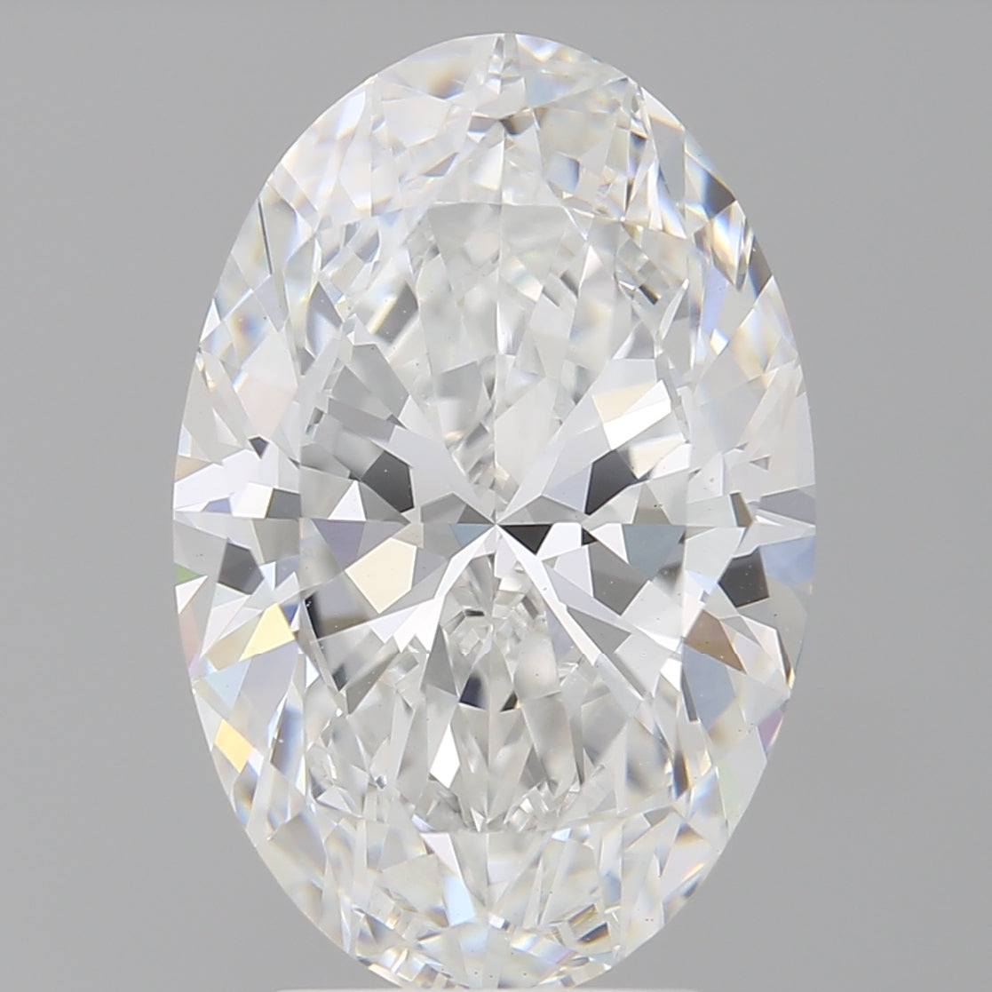 4.01 Carat Oval Shaped, Ideal Cut, E Color, VS1 Clarity, IGI Certified Lab Grown Diamond