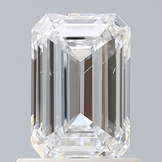 1.00 Carat Emerald Shaped, Excellent Cut, D Color, SI1 Clarity, IGI Certified Lab Grown Diamond