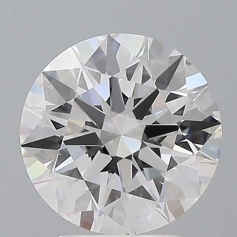 3.59 Carat Round Shaped, Ideal Cut, E Color, VVS2 Clarity, IGI Certified Lab Grown Diamond