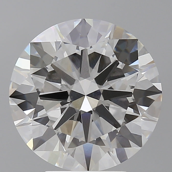 5.04 Carat Round Shaped, Excellent Cut, F Color, VS1 Clarity, IGI Certified Lab Grown Diamond