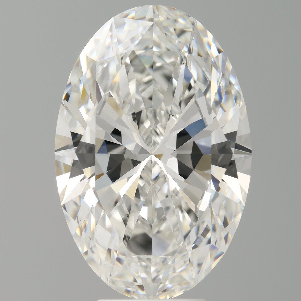 7.03 Carat Oval Shaped, Ideal Cut, F Color, VVS2 Clarity, IGI Certified Lab Grown Diamond