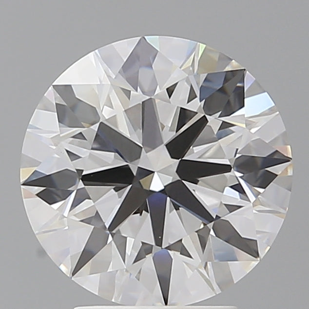 3.59 Carat Round Shaped, Ideal Cut, E Color, VVS2 Clarity, IGI Certified Lab Grown Diamond