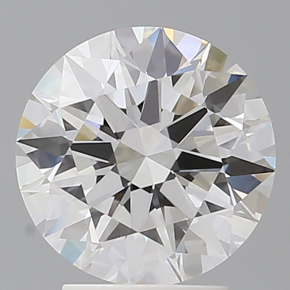 3.05 Carat Round Shaped, Ideal Cut, E Color, VVS2 Clarity, IGI Certified Lab Grown Diamond
