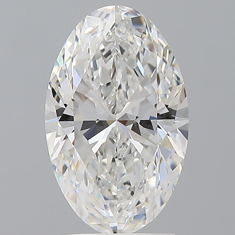 2.58 Carat Oval Shaped, Ideal Cut, E Color, VVS2 Clarity, IGI Certified Lab Grown Diamond