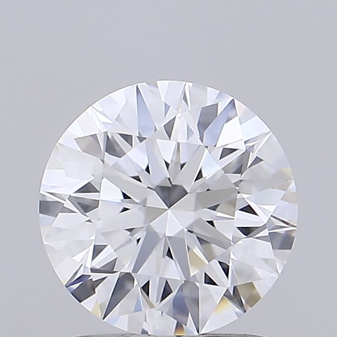 1.55 Carat Round Shaped, Ideal Cut, D Color, VS1 Clarity, IGI Certified Lab Grown Diamond