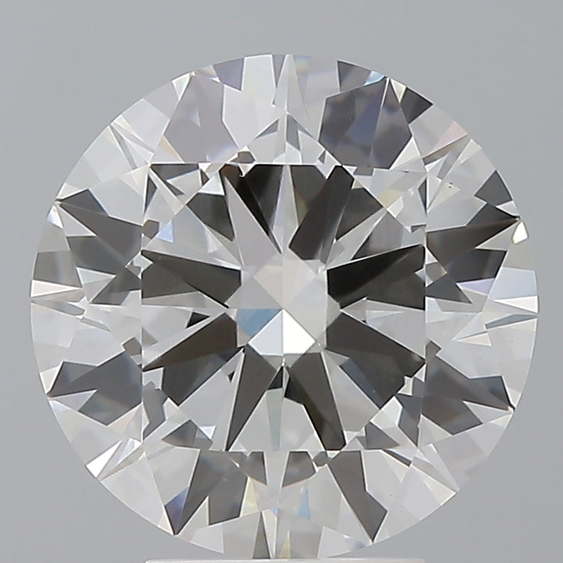 4.52 Carat Round Shaped, Excellent Cut, F Color, VS1 Clarity, IGI Certified Lab Grown Diamond