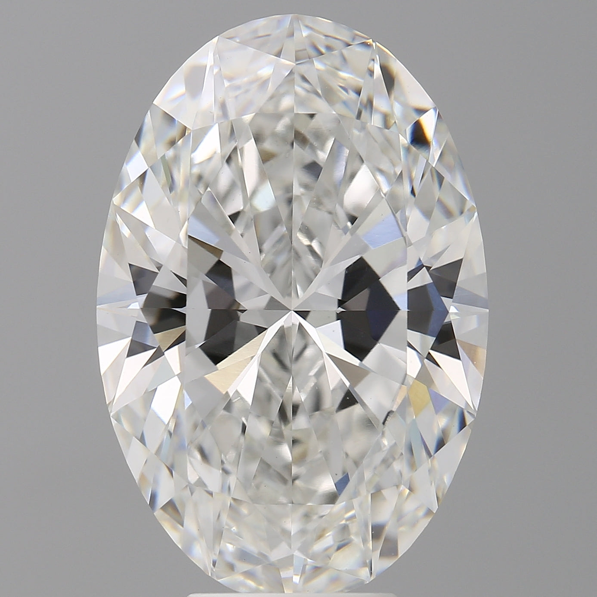 7.59 Carat Oval Shaped, Ideal Cut, E Color, VVS2 Clarity, IGI Certified Lab Grown Diamond