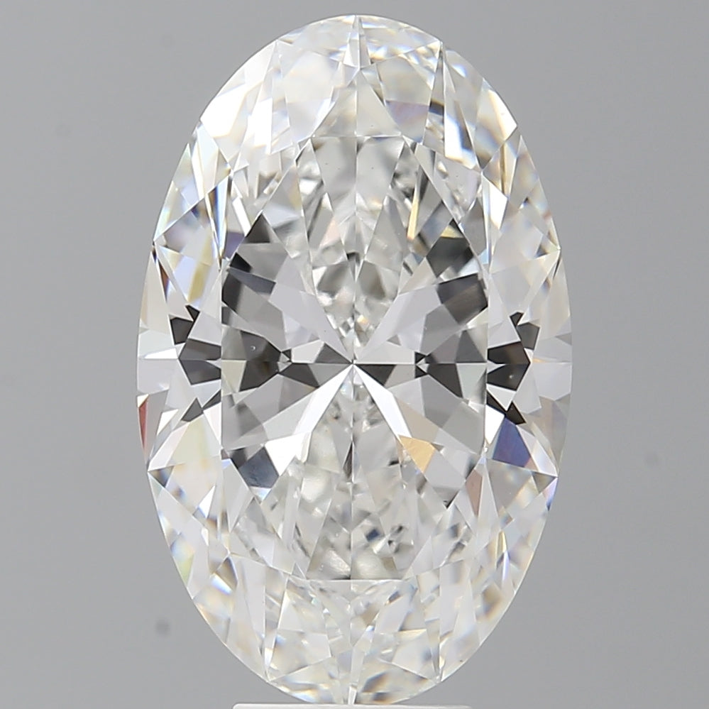 7.59 Carat Oval Shaped, Ideal Cut, E Color, VVS2 Clarity, IGI Certified Lab Grown Diamond