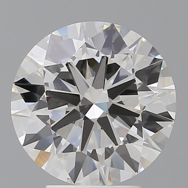4.02 Carat Round Shaped, Ideal Cut, F Color, VVS2 Clarity, IGI Certified Lab Grown Diamond