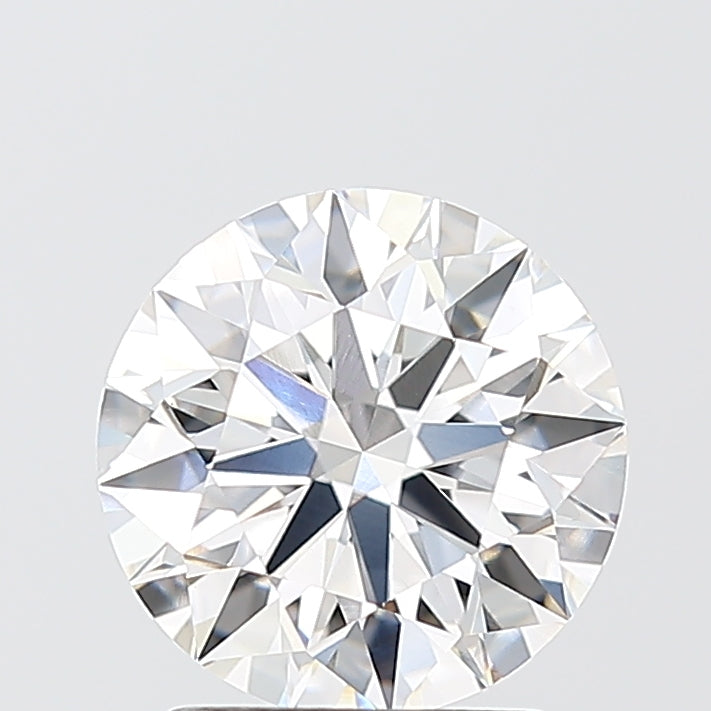 2.03 Carat Round Shaped, Ideal Cut, E Color, VVS2 Clarity, IGI Certified Lab Grown Diamond