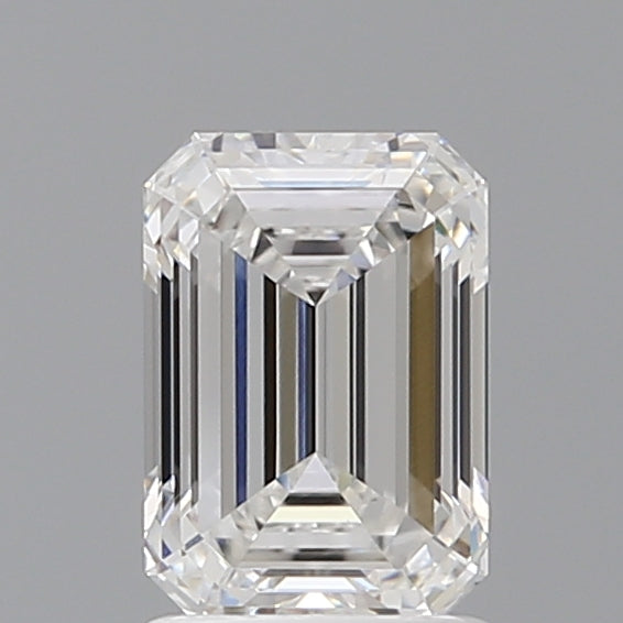 1.56 Carat Emerald Shaped, Ideal Cut, E Color, VVS2 Clarity, IGI Certified Lab Grown Diamond
