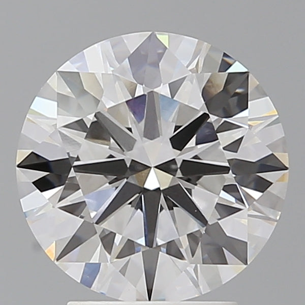 3.10 Carat Round Shaped, Ideal Cut, F Color, VVS2 Clarity, IGI Certified Lab Grown Diamond