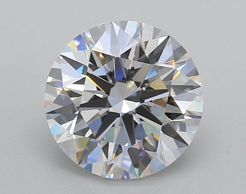 2.52 Carat Round Shaped, Ideal Cut, E Color, VS1 Clarity, IGI Certified Lab Grown Diamond