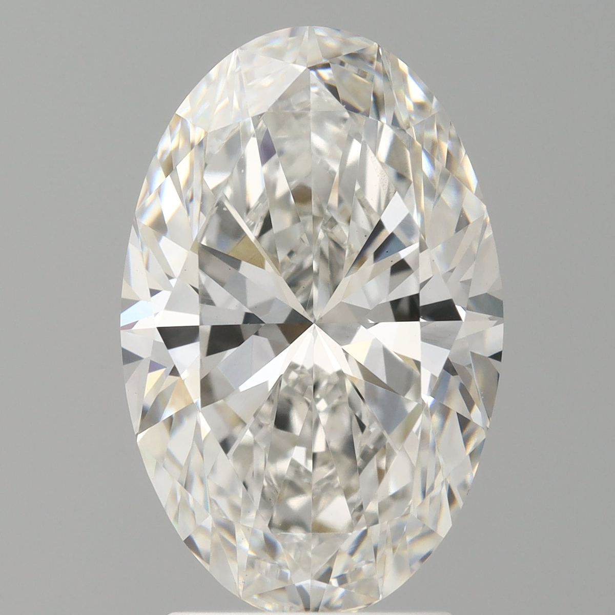 3.10 Carat Oval Shaped, Ideal Cut, F Color, VS1 Clarity, IGI Certified Lab Grown Diamond