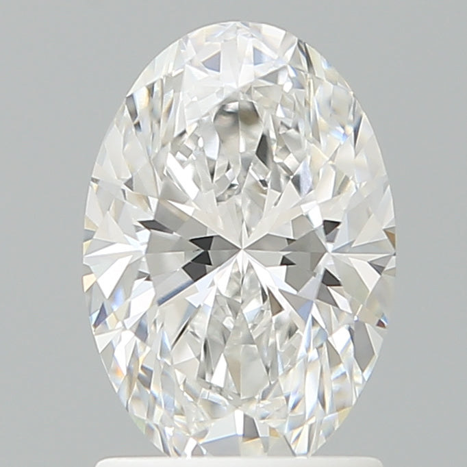 1.59 Carat Oval Shaped, Excellent Cut, D Color, VVS2 Clarity, IGI Certified Lab Grown Diamond