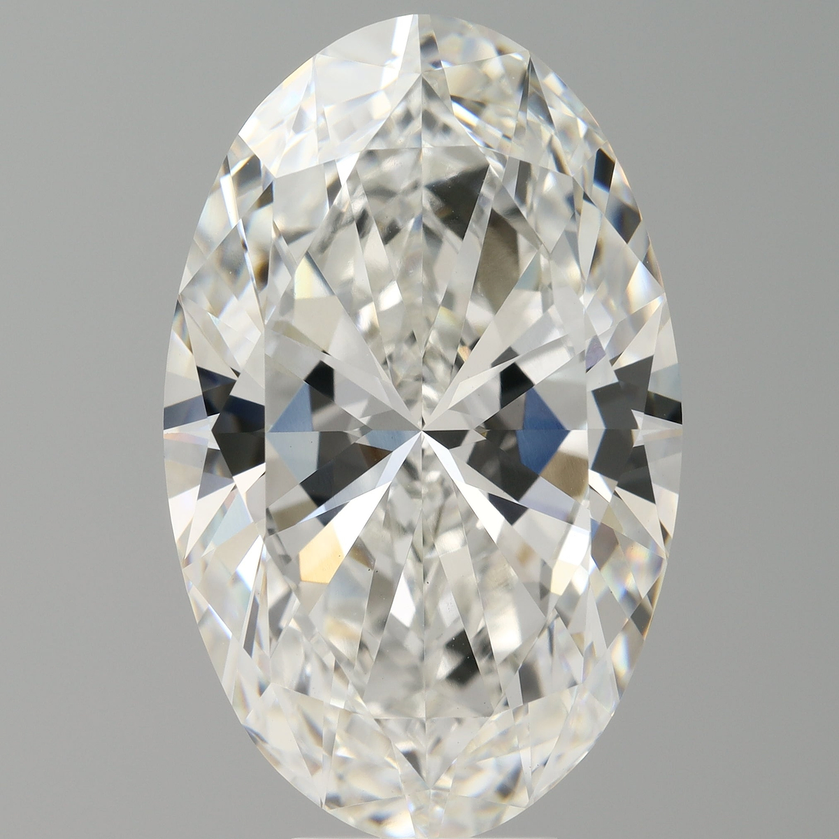 9.01 Carat Oval Shaped, Ideal Cut, F Color, VVS2 Clarity, IGI Certified Lab Grown Diamond