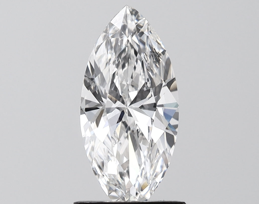 1.34 Carat Marquise Shaped, Excellent Cut, E Color, VVS2 Clarity, IGI Certified Lab Grown Diamond