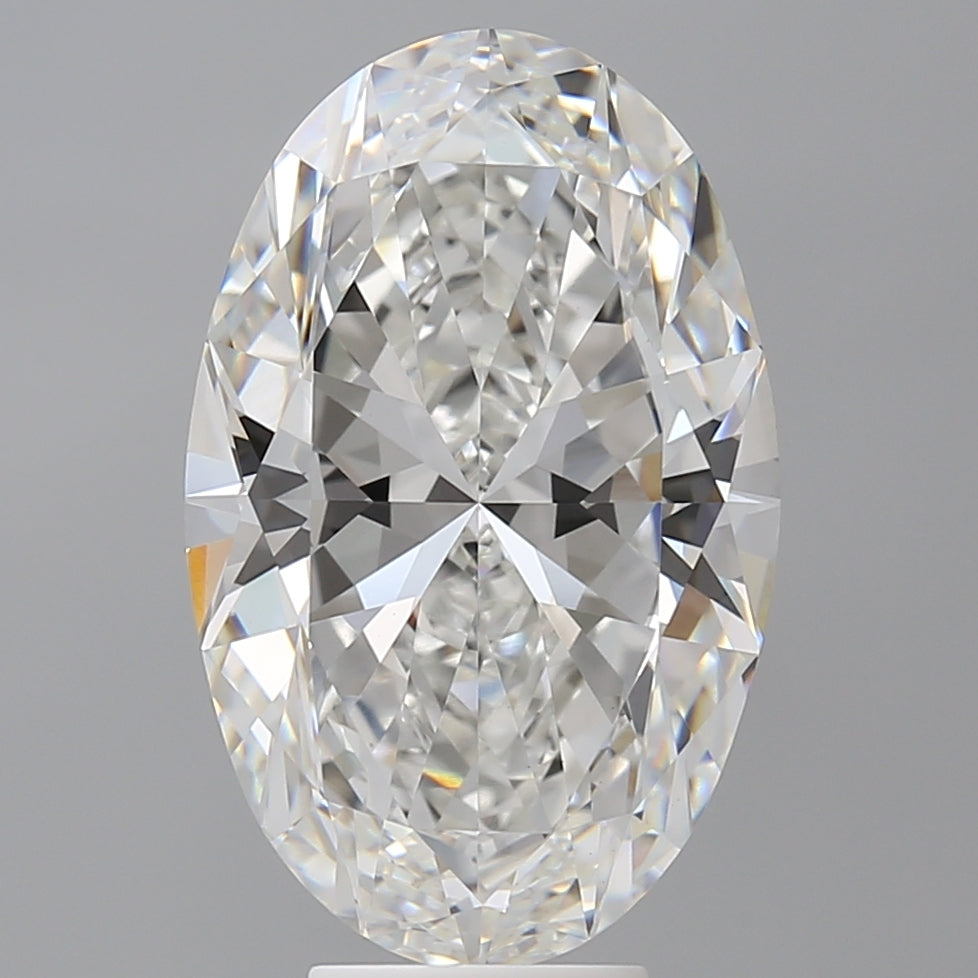 7.10 Carat Oval Shaped, Ideal Cut, E Color, VVS2 Clarity, IGI Certified Lab Grown Diamond