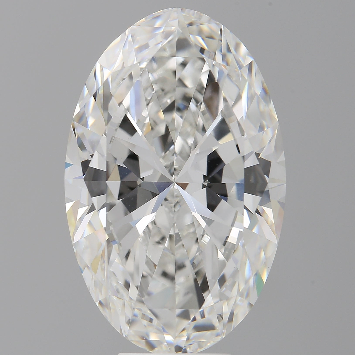 9.53 Carat Oval Shaped, Excellent Cut, F Color, VVS2 Clarity, IGI Certified Lab Grown Diamond
