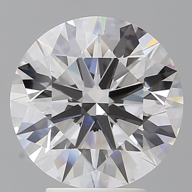 4.05 Carat Round Shaped, Ideal Cut, E Color, VVS2 Clarity, IGI Certified Lab Grown Diamond
