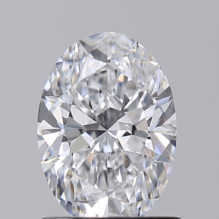 1.02 Carat Oval Shaped, Ideal Cut, D Color, VVS1 Clarity, IGI Certified Lab Grown Diamond