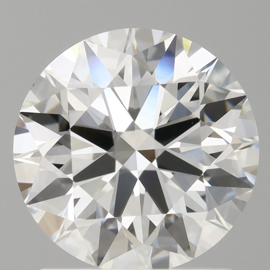 1.58 Carat Round Shaped, Ideal Cut, E Color, VVS2 Clarity, IGI Certified Lab Grown Diamond