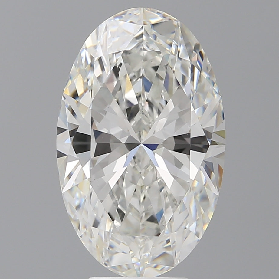 6.09 Carat Oval Shaped, Ideal Cut, F Color, VS1 Clarity, IGI Certified Lab Grown Diamond