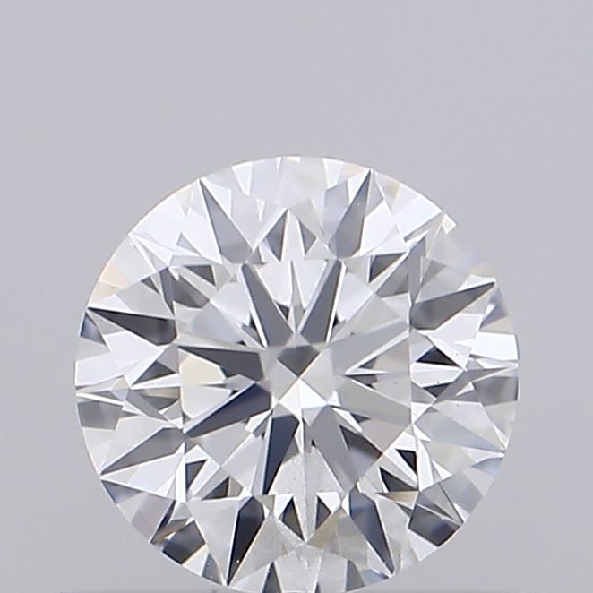 0.53 Carat Round Shaped, Ideal Cut, D Color, SI1 Clarity, IGI Certified Lab Grown Diamond