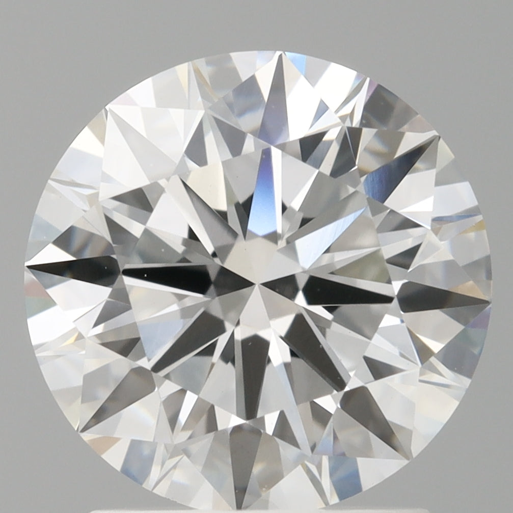 2.02 Carat Round Shaped, Ideal Cut, E Color, VVS2 Clarity, IGI Certified Lab Grown Diamond