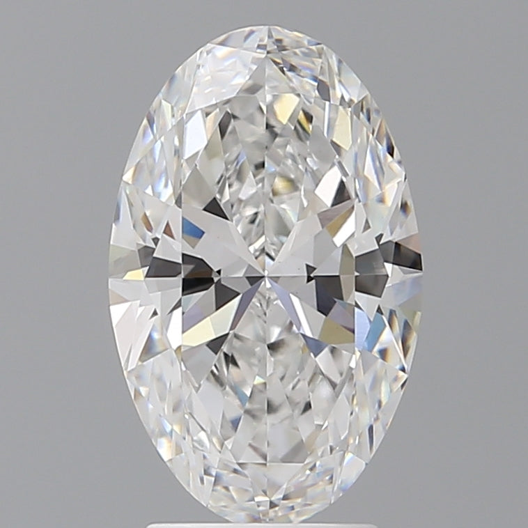 3.07 Carat Oval Shaped, Ideal Cut, E Color, VS1 Clarity, IGI Certified Lab Grown Diamond