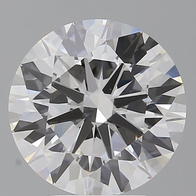 4.01 Carat Round Shaped, Ideal Cut, E Color, VVS2 Clarity, IGI Certified Lab Grown Diamond