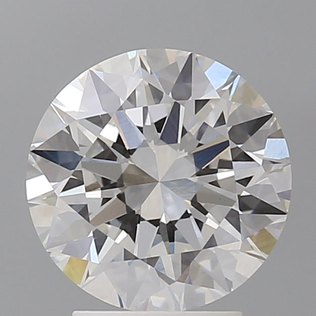 3.02 Carat Round Shaped, Excellent Cut, E Color, VS1 Clarity, IGI Certified Lab Grown Diamond