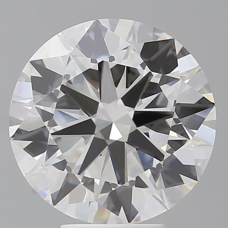 6.05 Carat Round Shaped, Excellent Cut, E Color, VVS2 Clarity, IGI Certified Lab Grown Diamond