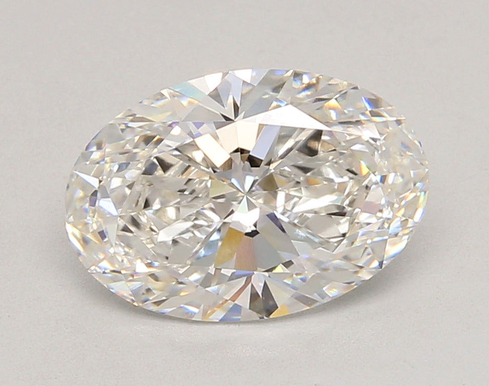 3.05 Carat Oval Shaped, Ideal Cut, F Color, VVS2 Clarity, IGI Certified Lab Grown Diamond