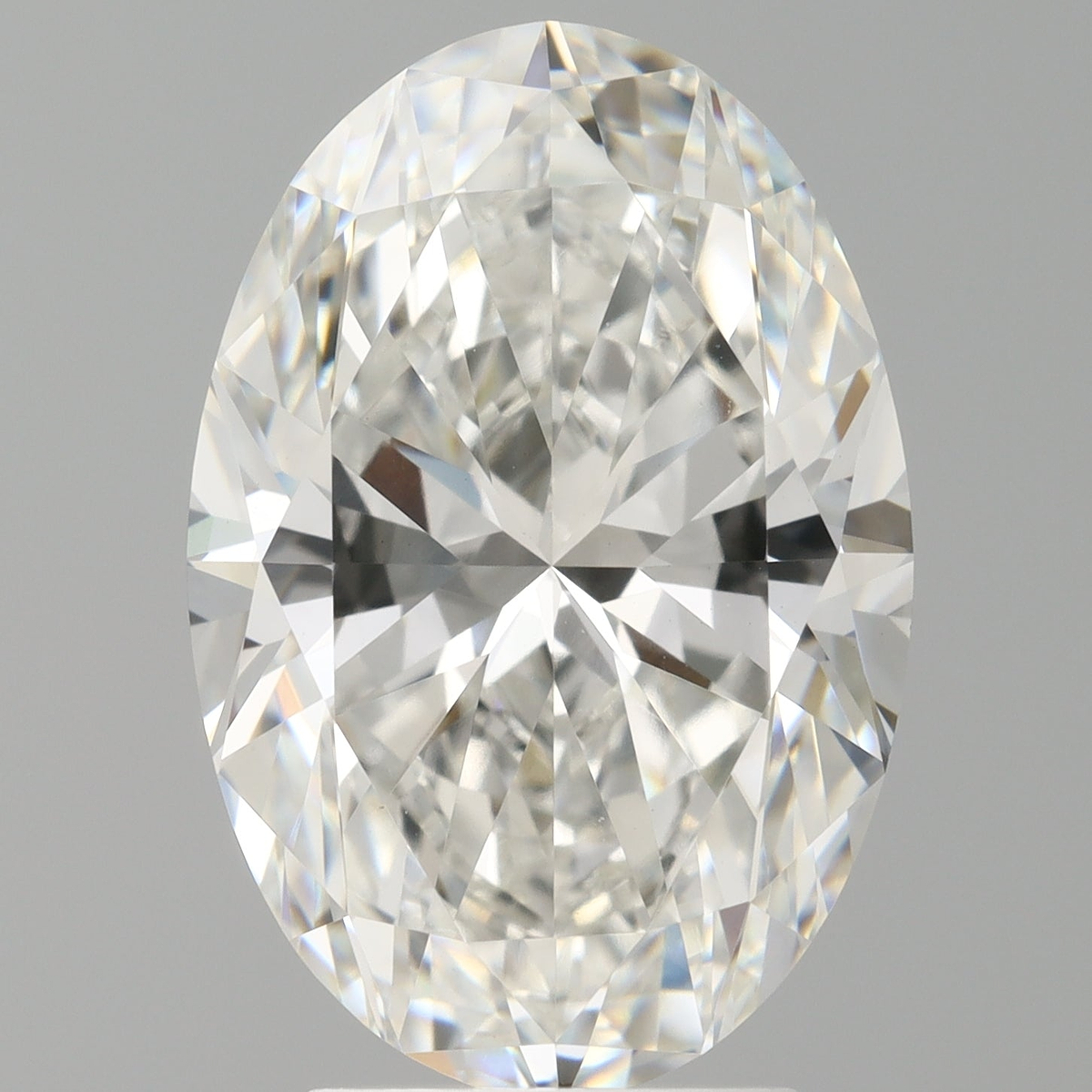 4.04 Carat Oval Shaped, Ideal Cut, F Color, VVS2 Clarity, IGI Certified Lab Grown Diamond