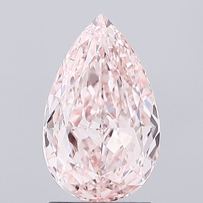 2.07 Carat Pear Shaped, Ideal Cut, VS1 Clarity, IGI Certified Lab Grown Diamond