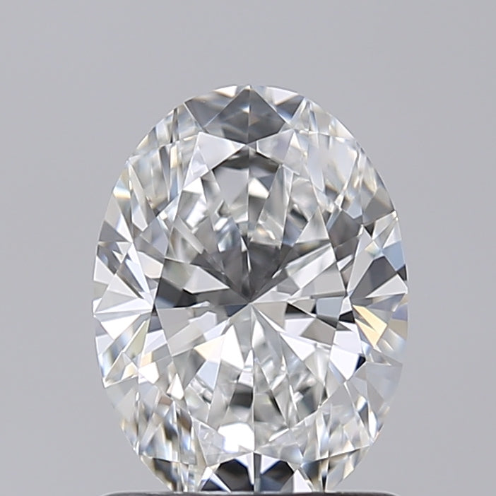 1.01 Carat Oval Shaped, Excellent Cut, F Color, VVS2 Clarity, IGI Certified Lab Grown Diamond
