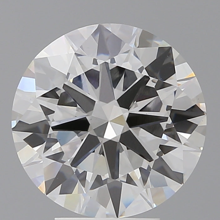 5.04 Carat Round Shaped, Excellent Cut, E Color, VVS2 Clarity, IGI Certified Lab Grown Diamond