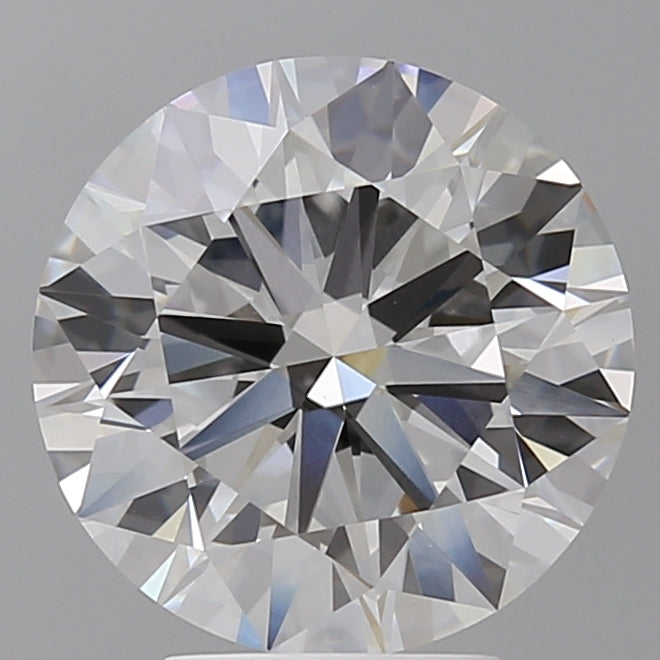 4.52 Carat Round Shaped, Ideal Cut, E Color, VVS2 Clarity, IGI Certified Lab Grown Diamond